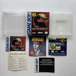 *Nur Box / Handbücher* Mortal Kombat Original Nintendo Gameboy Game Boy Poster Reg - Bild 1 von 18