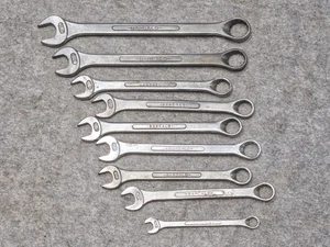 Vintage Barcalo USA SAE 12 Point Combination Wrench Set Scooped Many Sizes. Qty9 - Picture 1 of 20