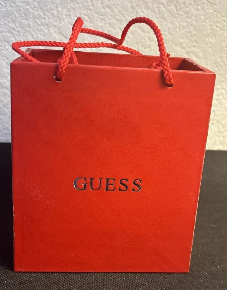 Guess  RED Empty Watch Presentation Storage Box - Image 1 of 4