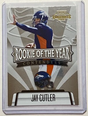 2006 Contenders Jay Cutler Rookie of the Year ROY-6 Denver Broncos /1000 - Image 1 of 2