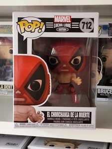 El Chimichanga De La Muerte Marvel Lucha Libre Funko Pop #712 - Protector Gratis - Imagen 1 de 4