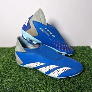 Adidas Predator Accuracy .3 Football Boots - Blue - Moulded Studs - UK Size 5.5 - Picture 1 of 8