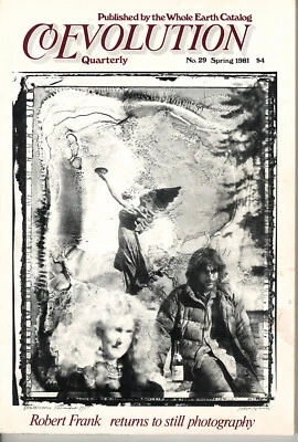 CoEvolution Quarterly No. 29 Spring 1981, like new. R. Crumb, light rail, nomads - Image 1 of 4