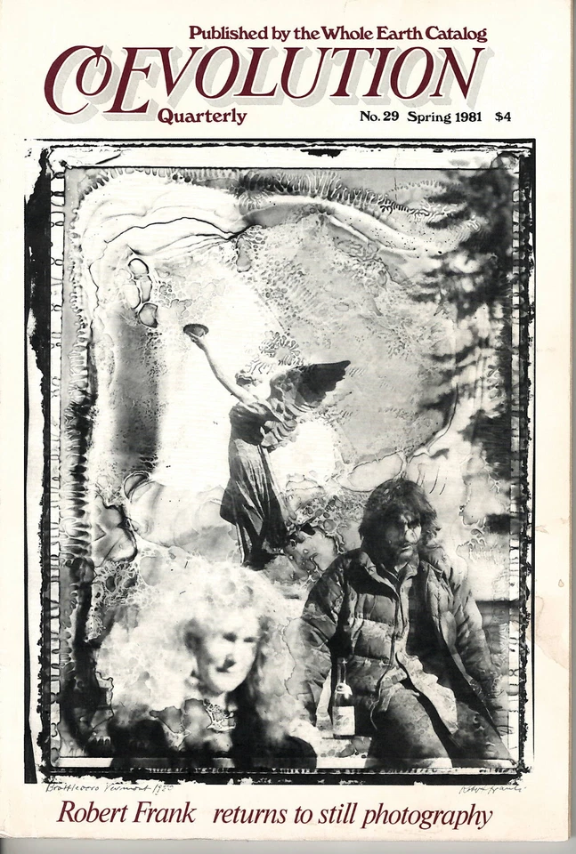 CoEvolution Quarterly No. 29 Spring 1981, like new. R. Crumb, light rail, nomads - Image 1 of 4