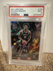 2021-22 Panini Spectra Day’Ron Sharpe Astral RC /35 PSA 9
