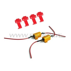 RESISTENZE 25W SPEGNI SPIA LED CANBUS NO ERROR PRO QUALITY FUZION - Bild 1 von 3