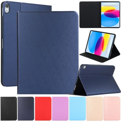 For iPad 11/10/9/7/6th Gen Air 6 5 4 3 Pro 11 12.9 Smart Leather Flip Case Cover - Image 1 of 4