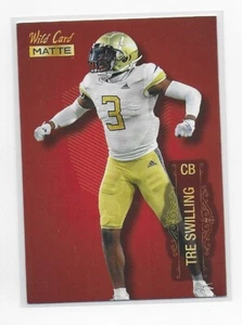 2022 Tre Swilling Wild Card Matte Red Rookie - Baltimore Ravens FREE SHIPPING - Picture 1 of 1