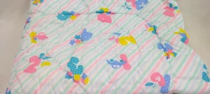 Vtg Baby Blanket 1234 Owen Comforter - Picture 1 of 7