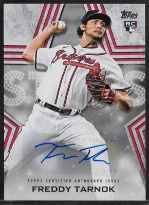2023 Topps Baseball Stars Freddy Tarnok AUTO - Atlanta Braves - Free Ship! - Image 1 of 2