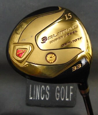 Orlimar Hypersteel ORM-707f 15° 3 Wood Stiff Graphite Shaft Spalding Grip - Image 1 of 4