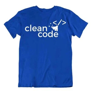 Sauberer Code T-Shirt Programmierer Hemd Computer Codierer Shirt - Bild 1 von 8