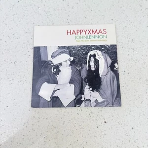 John Lennon "Happy Xmas" 1998 2-Track Promo CD - Picture 1 of 3