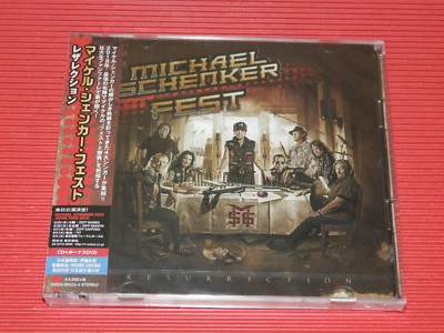 4HT 2018 JAPAN CD + DVD  MICHAEL SCHENKER FEST Resurrection - Image 1 of 2
