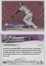 2018 Topps Update All-Star Mother's Day Hot Pink /50 Nolan Arenado #US159