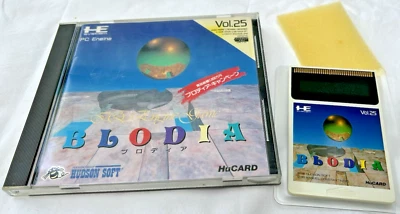 Blodia PC Engine HuCard Hudson Soft Vol. 25 HC90027 NTSC-J Japan - Bild 1 von 2