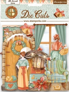 Stamperia ALL AROUND XMAS - DIE CUTS - JULY 2023 - Picture 1 of 2