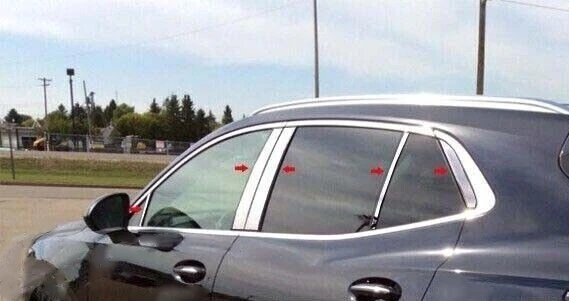 Pillar Post 适合 2021 - 2025 别克 Envision(10 件带镜面) — 第 1/1 张图片