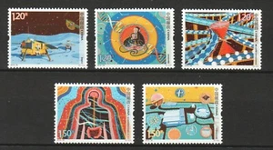 P.R. OF CHINA 2019-28 INNOVATION IN SCIENCE & TECHNOLOGY PART II SET 5 STAMPS - Picture 1 of 1