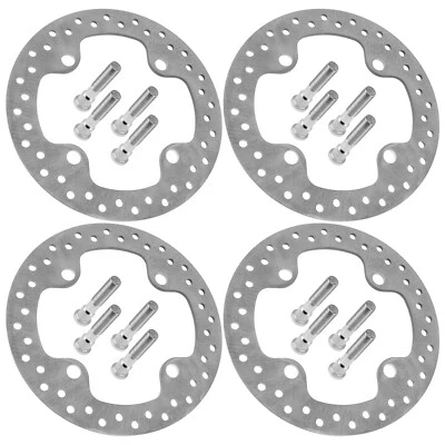 4 Front Rear Brake Disc w/ Bolts for Polaris RZR XP 1000/ RZR XP 4 1000 14-21 - Image 1 of 4