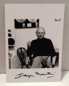 RAR** The Beatles GEORGE MARTIN Promo Bild Matt Finish Faksimile Autogramm! - Bild 1 von 2