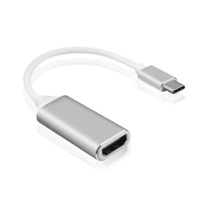 USB Type C to Female HDMI HDTV Cable 4K Adapter For Mac Samsung S Series Huawe↔ - Image 1 of 4