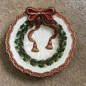 Fitz & Floyd NOEL COLLECTION - 91/2” Medium Bowl - Holiday Christmas - Picture 1 of 5