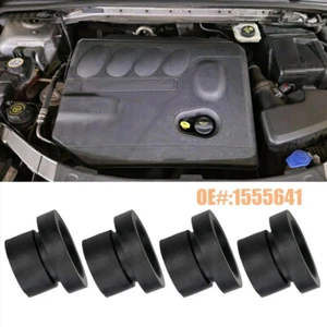 4x Rubber Car Engine Cover Grommet Buffer For Ford Focus 2 Galaxy Mondeo MK4 - Picture 1 of 11