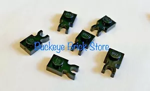 Lego 6 - Placa Negra 1x1 Modificada con Clip Vertical - Nuevo - Imagen 1 de 3