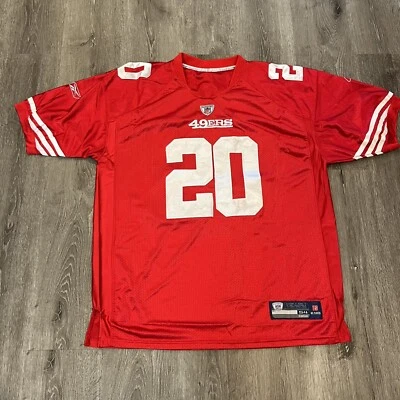 Camiseta Brian Westbrook San Francisco 49ers NFL Seen tamanho 54 masculina - Imagem 1 de 4