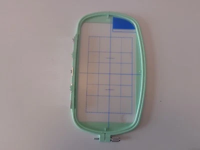 EF15 Baby Lock Bernina Brother Xtra Large 4" x 6"  Embroidery Hoop Frame Templat - Image 1 of 2