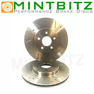 Dischi freno anteriori Volvo S70/V70 2.0 302 mm 11/96-00 (forati e scanalati) - Foto 1 di 2