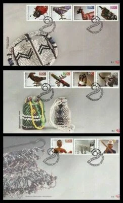 [SJ] 8th Definitive Series Luminous Beauty Of South Africa Beadwork 2010 (FDC) - Image 1 of 4