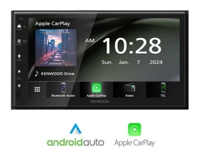 Kenwood DMX4710S Car Digital Media Receiver 6.8" Screen Apple CarPlay NEW MODEL - Image 1 of 4