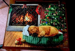 Pieza Hallmark Springbok 400 L-S ""Christmas Wishes"" 21"" X 27"" Rompecabezas EC - Imagen 1 de 2