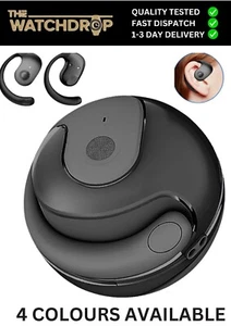 Ohrclip TWS Mini Wireless Bluetooth Earbuds Ohrhörer Headphones, Quality Audio - Bild 1 von 14