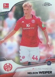 2022-23 Topps Chrome Bundesliga 1 FSV Mainz 05 Nelson Weiper RC