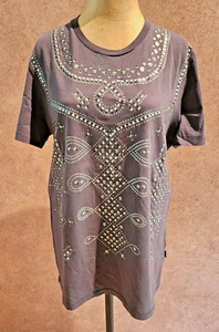 Fancy gray tee by Justcavelli - size L - Picture 1 of 8