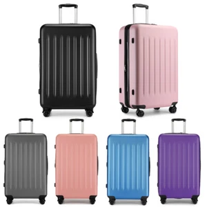 Large 28Inch ABS Hard Shell Suitcase 4 Wheels Luggage Expandable Travel Case - Picture 1 of 33