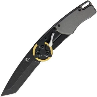 Nuevo cabezal de engranajes Mantis Linerlock latón tanto GH2026T Foto 1 de 2