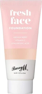 BARRY M FRESH FACE LIQUID FOUNDATION WITH VITAMIN C & HYALURONIC ACID - SHADE 4 - Picture 1 of 1