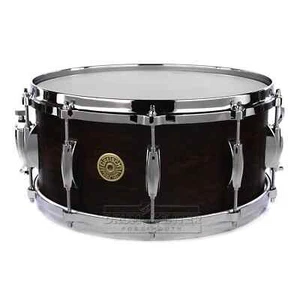 Gretsch USA Custom Snare Drum 14x6.5 10-Lug Satin Antique Maple - Picture 1 of 3