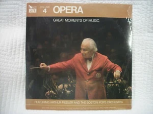 SEALED ARTHUR FIEDLER GREAT MOMENTS OF MUSIC VOLUME 4 OPERA VINYL LP RECORD - Imagen 1 de 2