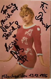 Dolly Dollar signiert Musik Autogramm Karte Unterschrift Signatur Signed - Bild 1 von 1