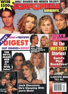 SOAP OPERA UPDATE January 24 1995 Christie Clark Alison Sweeney Nathan Fillion - Imagen 1 de 4