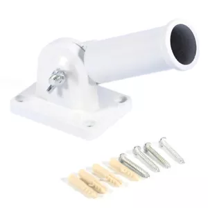 Einstellbar Fahnenhalter 30mm Fahnenmast Wandhalterung Fahnenmasthalter TOP SY-2 - Bild 1 von 11