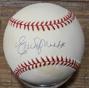 ELLIOTT MADDOX SIGNED OAL BUDIG BASEBALL YANKEES METS TIGERS ORIOLES - Picture 1 of 2