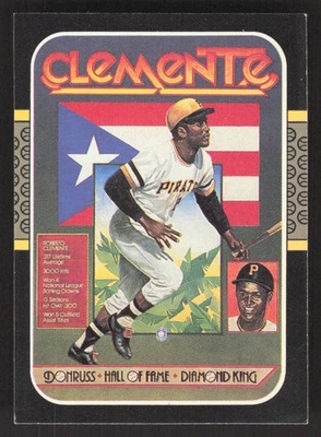 Donruss #612 1987 Roberto Clemente Foto 1 de 2