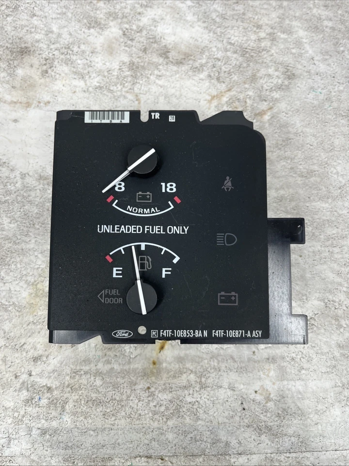 Juego de medidor de nivel de combustible voltímetro OBS Ford F150 F-150 1992-1996 OEM Foto 1 de 4
