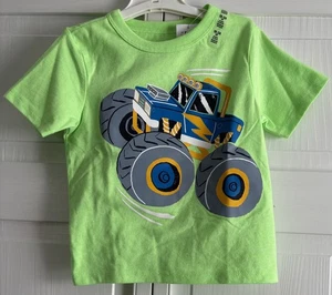 Camisa manga corta The Children's Place 18-24 verde coche - Imagen 1 de 4